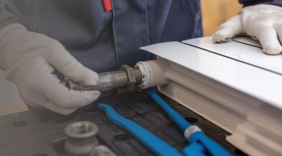 Professional water heater repair services in Asbury, WV